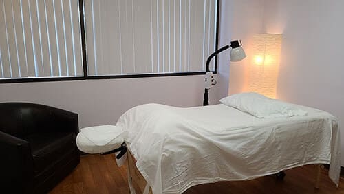 Acupuncture Massage Table with Window